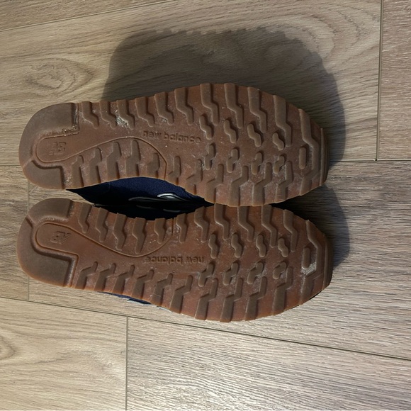 New Balance 500 Men's Dark Blue and Gray Sneakers - Picture 4 of 5